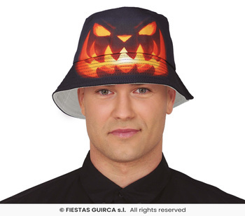 Kapelusz przerażająca dynia na Halloween