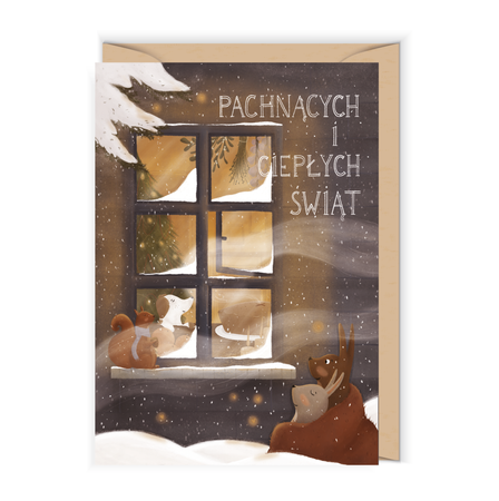 Kartka świąteczna Pachnące Święta