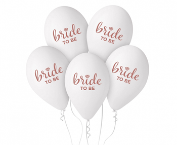 Balony Premium Hel Bride To Be, 13"/ 5 szt.