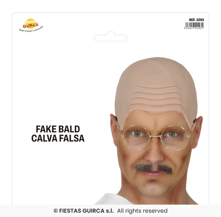 Peruka "Łysina" lateksowa