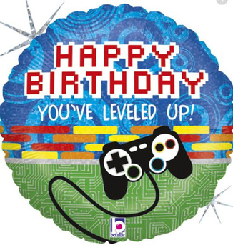 Balon Grabo 18'' dla gracza "Happy Birthday"