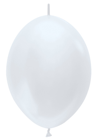 Balony Sempertex LINK Pearl White, 12", 50szt