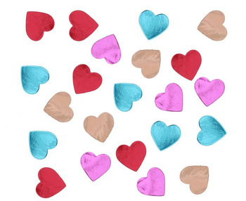 Konfetii papierowe Love is in the air, mix, 150 szt.