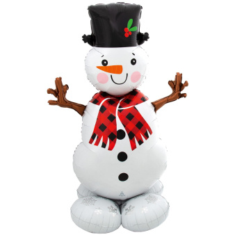 Balon foliowy 54" - AirLoonz Snowman