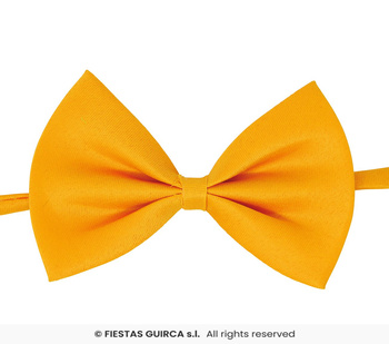 Żółta Muszka imprezowa na karnawał