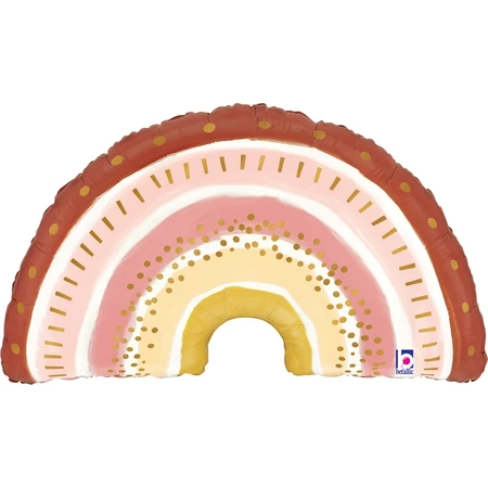 Balon foliowy Tęcza Boho Rainbow 32" - 81 cm