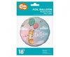 Balon foliowy Lisek (Happy Birthday), 18"