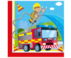 Serwetki papierowe Firefighters 33x33 cm, 20 szt.