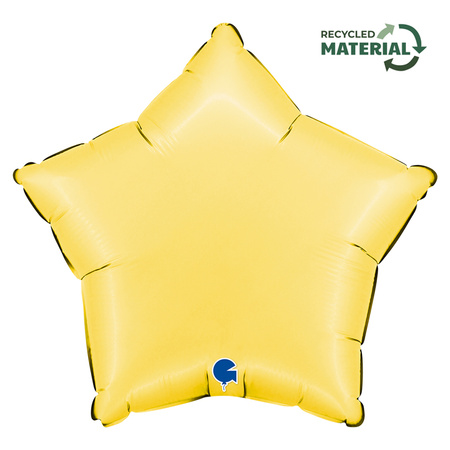 Balon Grabo Satin Banana Yellow 18''