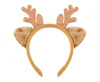 Opaska Renifera z uszami, j. brązowa