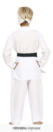 Strój Karateka, białe kimono dla chłopca 147 cm