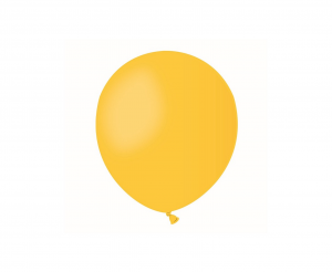 Balony A50 pastel 5" - ciemnożółte 03/ 100 szt.