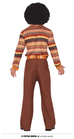 Strój dla dorosłych Hipis, lata 70.te., rozm L