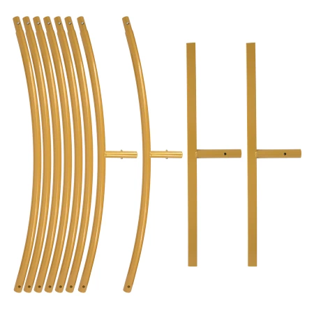 Stojak do balonów okrągły złoty 200cm