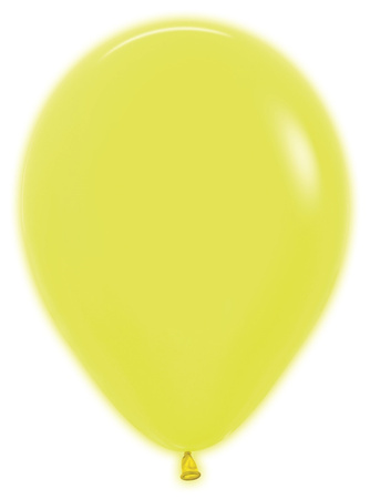 Balony Neon Yellow 12", 50 szt