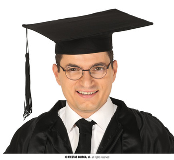 Czapka absolwenta dla dorosłych, filcowa