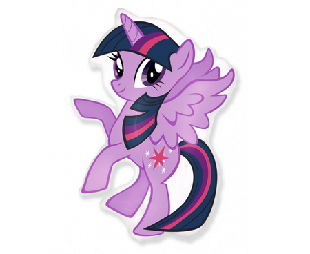Balon foliowy 32" FX -  FX - Kucyki: Twiligh" (81x66 cm)