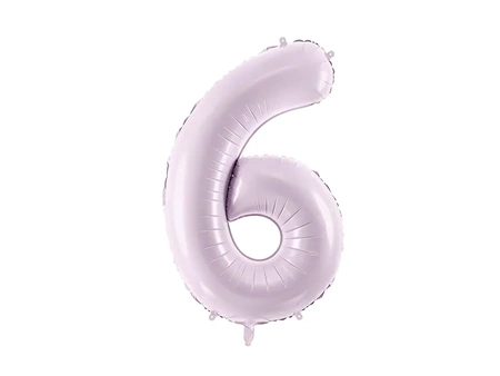 Balon foliowy Cyfra ''6'', 72cm, fiolet