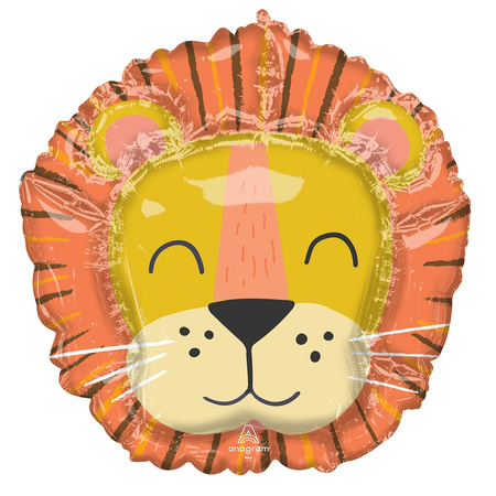 Balon foliowy Anagram 28"x27", Lion Get Wild