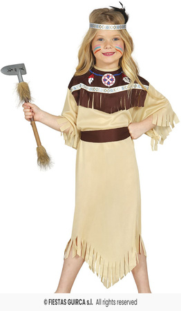 Strój Indianka dla dziewczynki , rozm. 98-105 cm