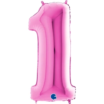 Balon foliowy Grabo Fuxia 1 - 26"/66cm