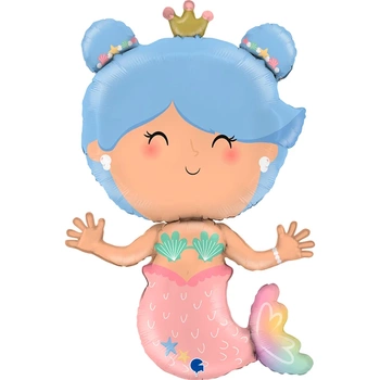 Balon Grabo Mermaid Wesoła Syrenka 33"