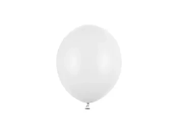 Balony Strong 12cm, Pastel Pure White