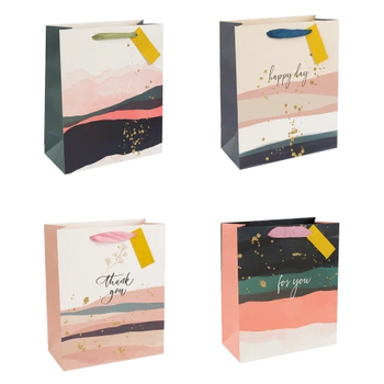 Torebki na prezenty For you duże 1szt. mix