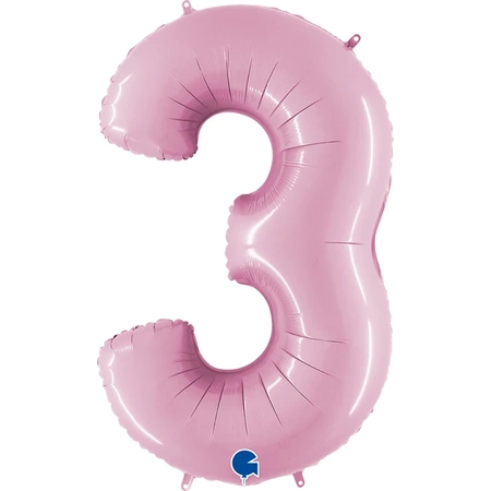 Balon foliowy Grabo Pastel Pink 3 - 26"/66cm