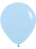 Balony Pastel Matte Blue 18", 25 szt