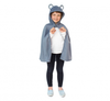 Pelerynka dla dzieci "Szara Myszka", rozm. un