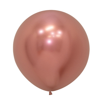 Balony Sempertex, Reflex Rose Gold, 24", 1 szt