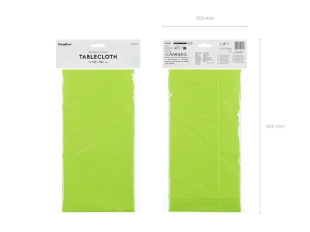 Obrus, 137x183 cm, jasny zielony