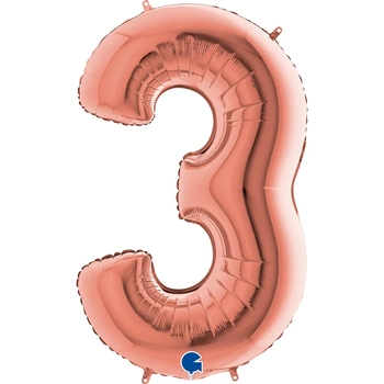 Balon foliowy Rose Gold 3 - 26"/66cm