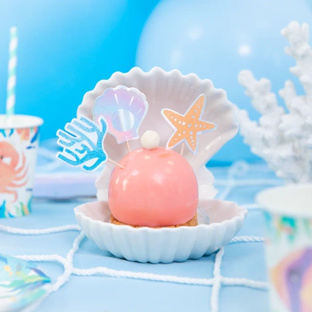 Pikery na tort Ocean 6szt.