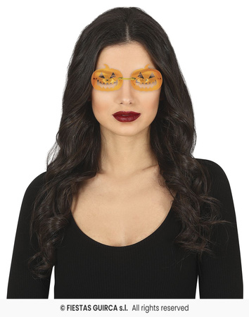 Okulary "Dynie" hallowenowe