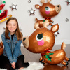 Balon foliowy 29" - Adorable Reindeer