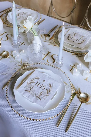 Bieżnik fizelinowy IHS, 40x500 cm.