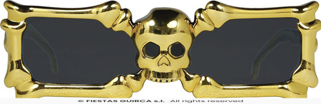 Okulary "Złoty szkielet"