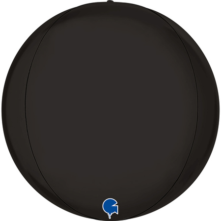 Balon Grabo 15''  Satin Fume Black 4D Pakowany 