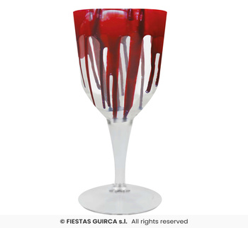 Zakrwawiony kielich na Halloween