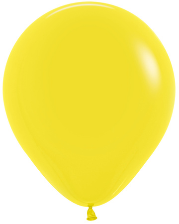 Balony Sempertex Yellow 18", 25 szt