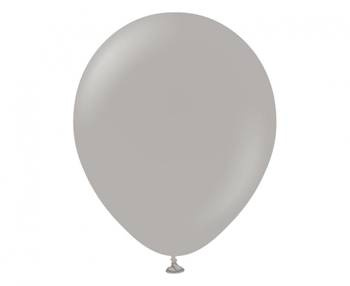 Balony Beauty&Charm, pastelowe, szare 18" / 5 szt.