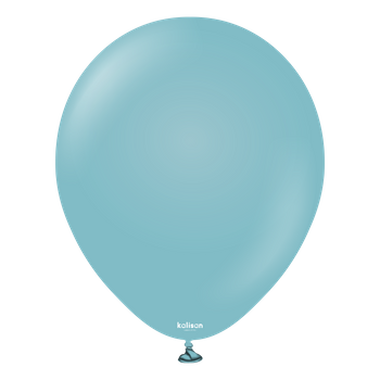 Balony Kalisan 12" Retro Blue Glass, 100 szt