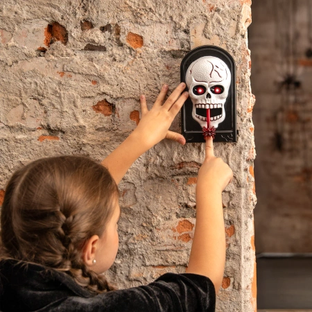Dzwonek do drzwi Czaszka Halloween