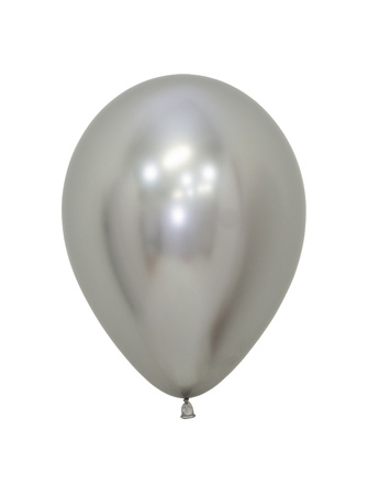 Balony Sempertex, Reflex Silver, 9", 80 szt
