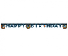 Banner Rocket Space-Happy Birthday