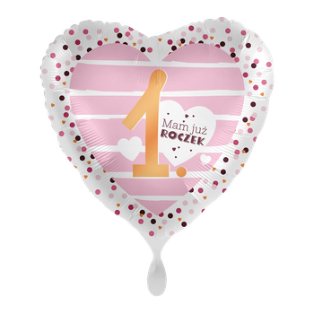 Balon foliowy 18" I'm one  - Mam już roczek