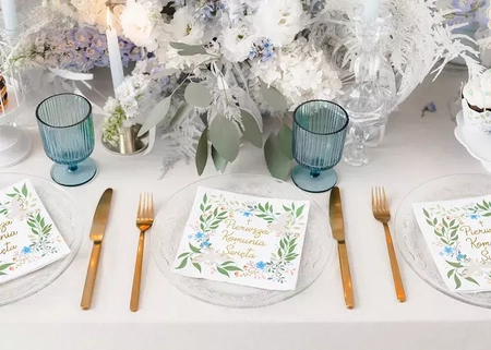 Serwetki ''Pierwsza Komunia Święta'', 33x33 cm, mix