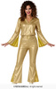 Strój Złota Tancerka Disco lata 80-te, 90-te, rozm. M